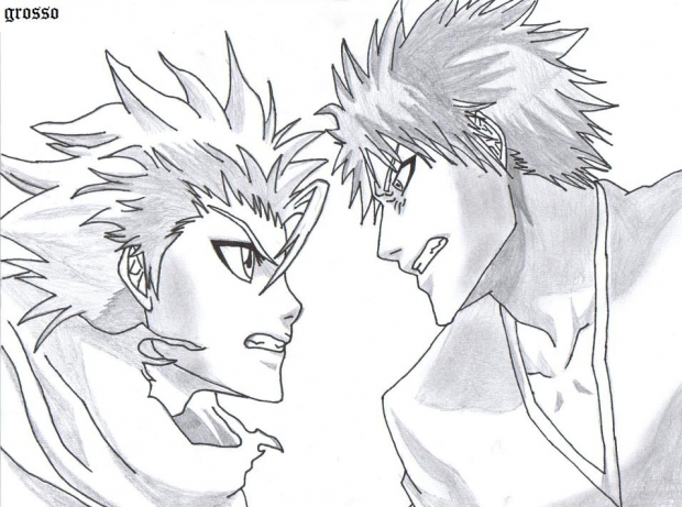 Ichigo vs. Toshiro
