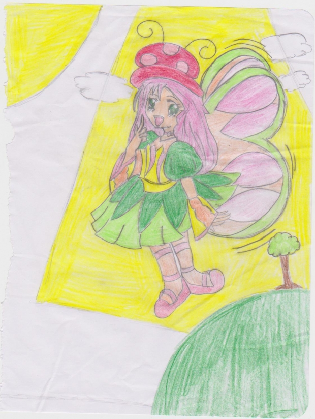 Chibi Butterfly girl