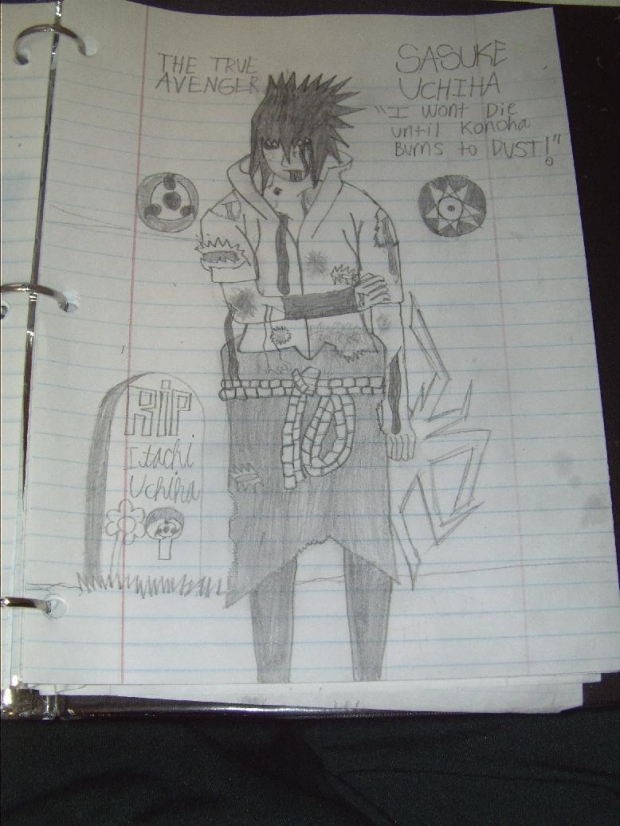 Sasuke's Vengence Sketch
