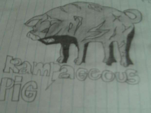 Rampageous Pig!!! XD