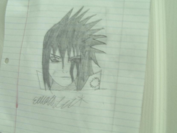 Sasuke's Face Sketch
