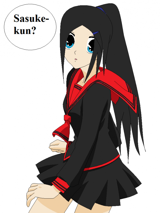 Kasumi in Akatsuki Middle School