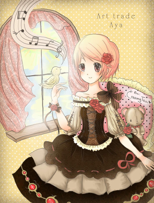{Art Trade} Aya for itemilicious~