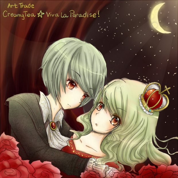 {Art Trade} Aka for VivalaParadise