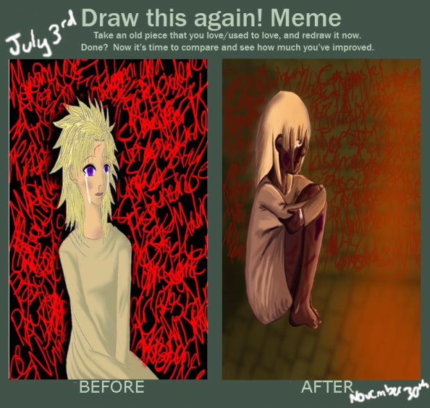 Before and After: Yami Marik
