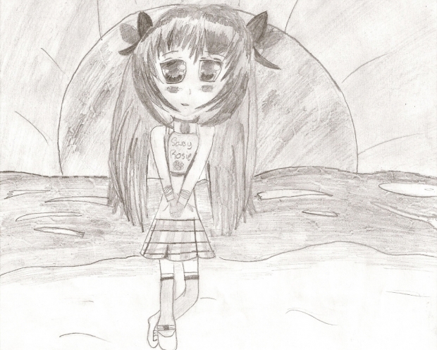 Uneven Young Beach Girlie