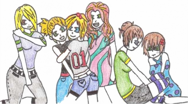 Me and my Otaku Home Girls