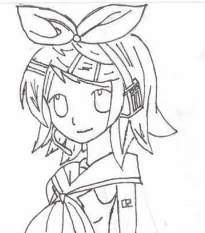 Kagamine Rin [not colored]
