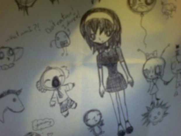 me in my little world