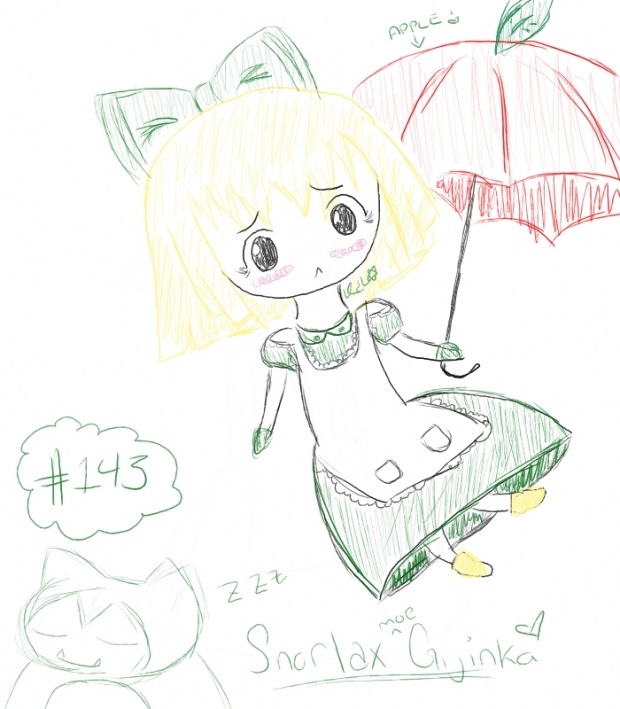 Gijinka Snorlax! _MOE-FIED