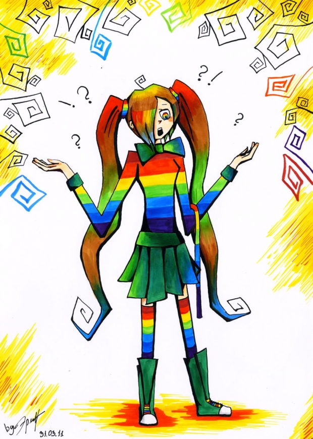 Wandy - Sad Rainbow Girl