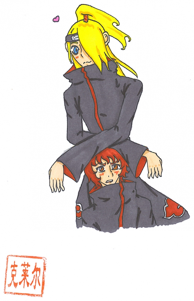 Deidara and Sasori