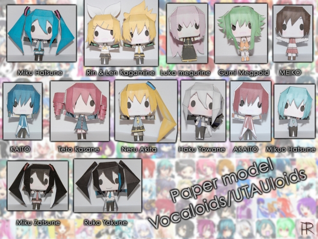 Paper Vocaloids/UTAUloids