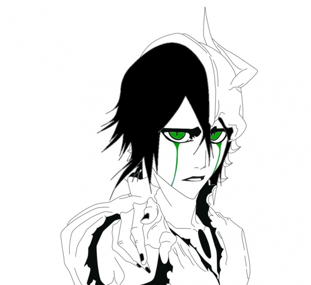 Ulquiorra lineart 2