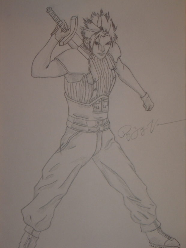 Zack from FFVII Crisis Core