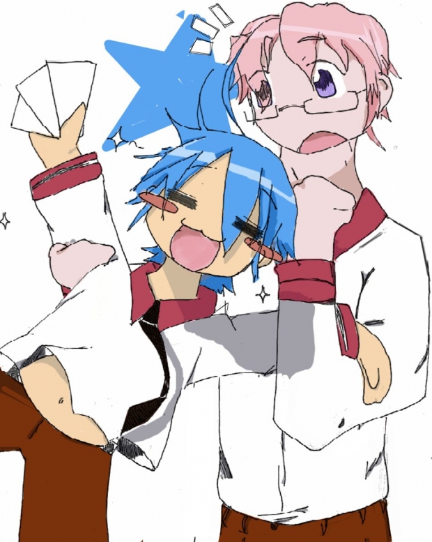 Konata-chan~ as a boy :D