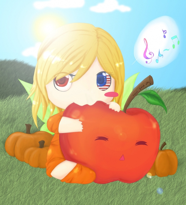 Pumpkin Fairy - NYAF Mascot