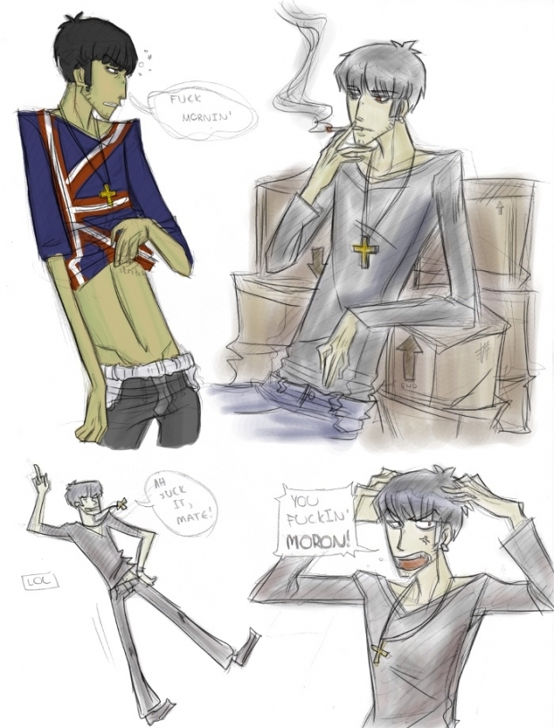 Murdoc sketches :3