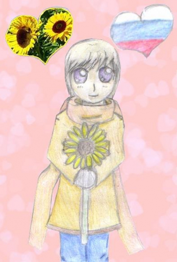 Chibi(ish) Russia