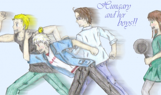 Hungary and her boys!