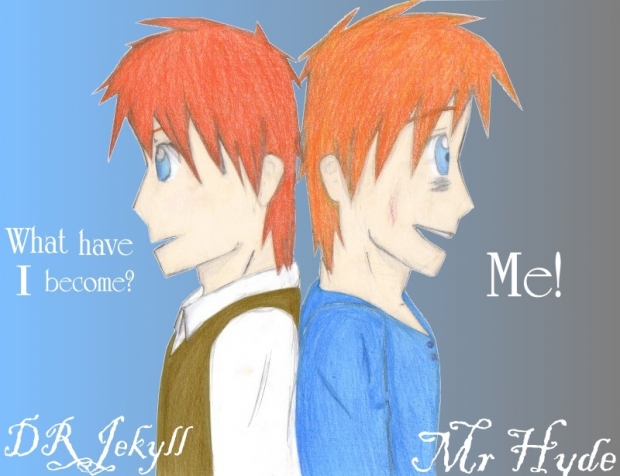 Ozzy as Dr Jekyll and Mr Hyde