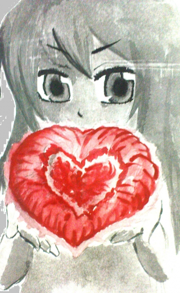 Red Heart for little Miss Gray