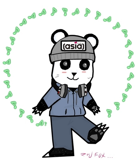 Panda mascot