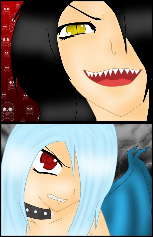 Xena and Reika: Human