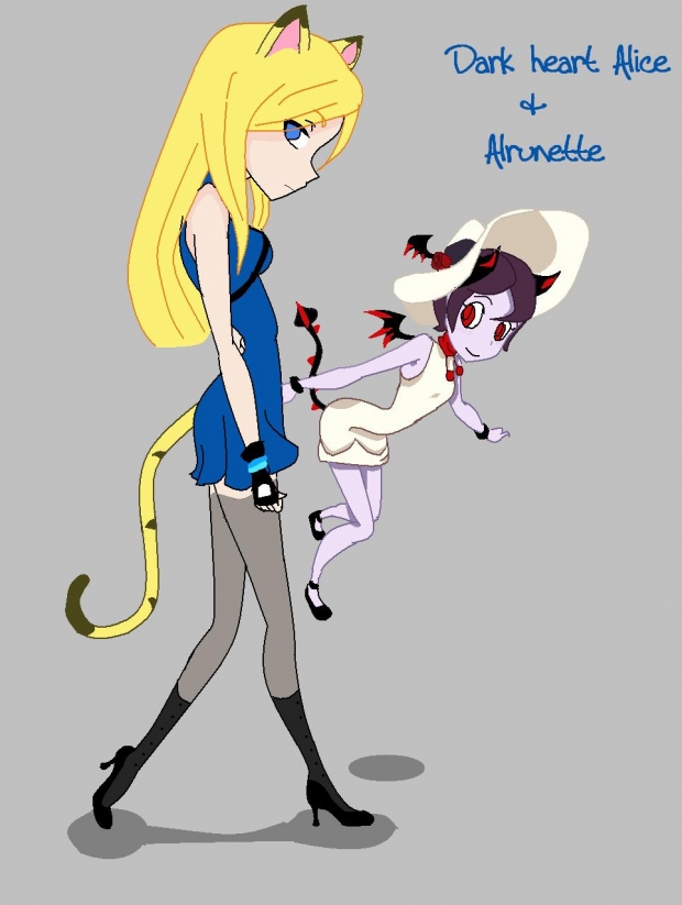 Dark heart alice & Alrunette