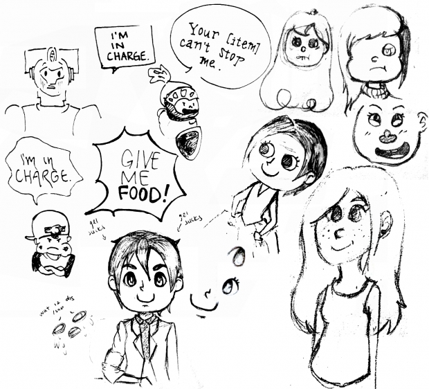 Summer 2014 doodles