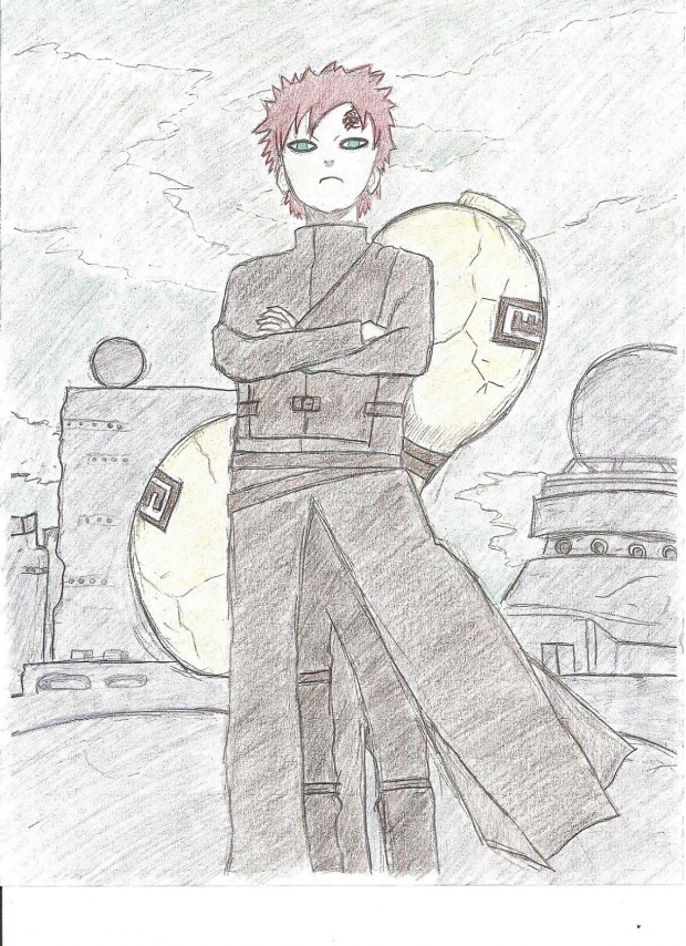 Gaara (colored)