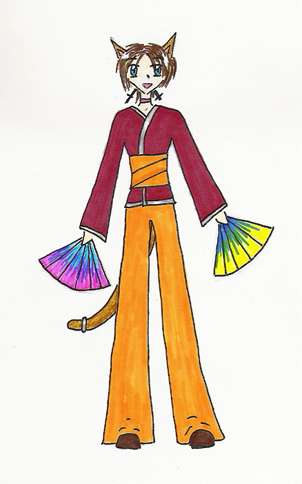 Akina Character Design