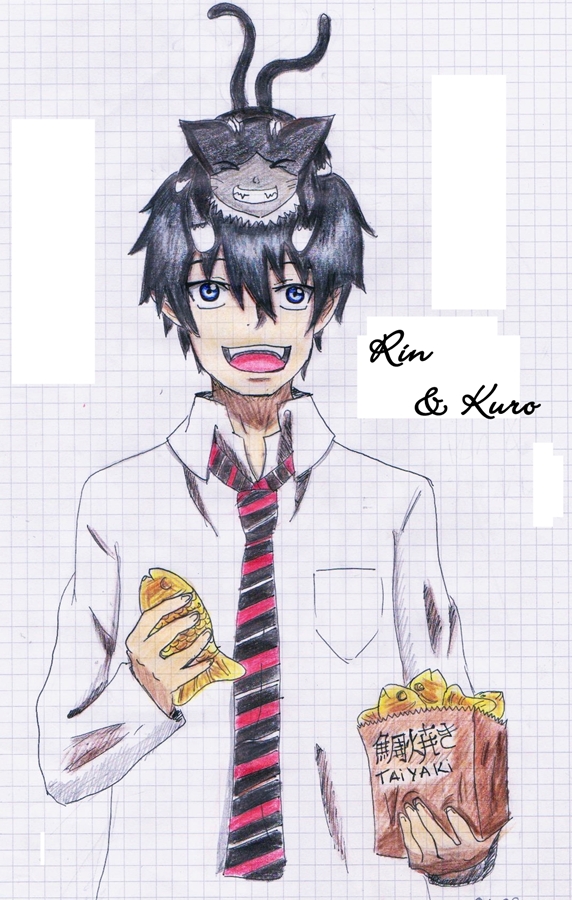 Rin and Kuro :3