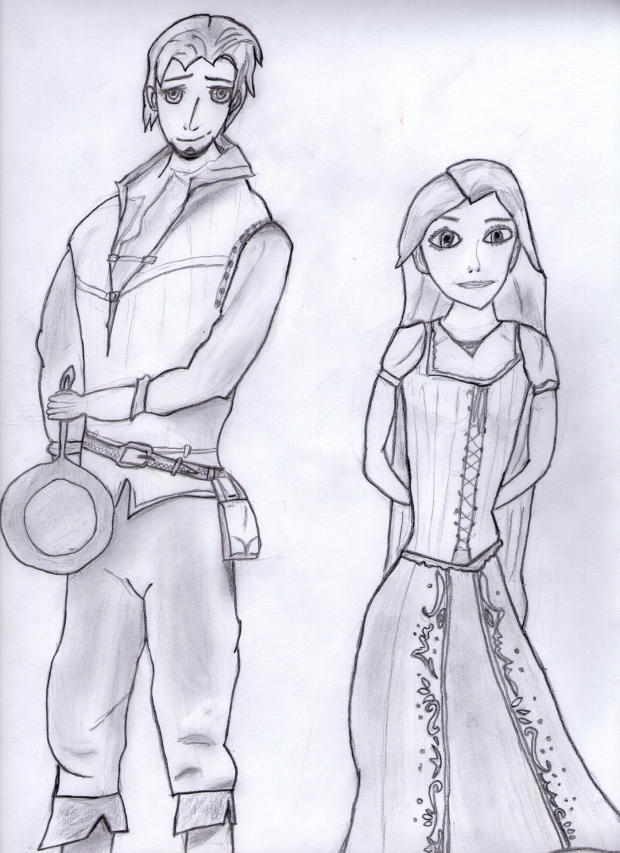 Flynn and Rapunzel