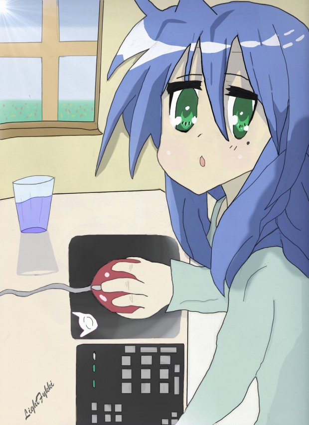 Konata, the true otaku