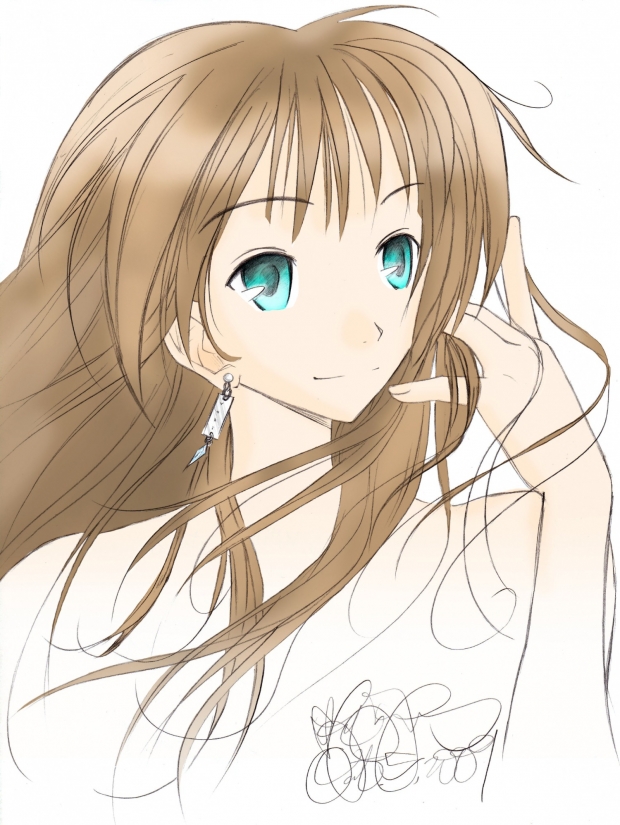 Flowing Hair