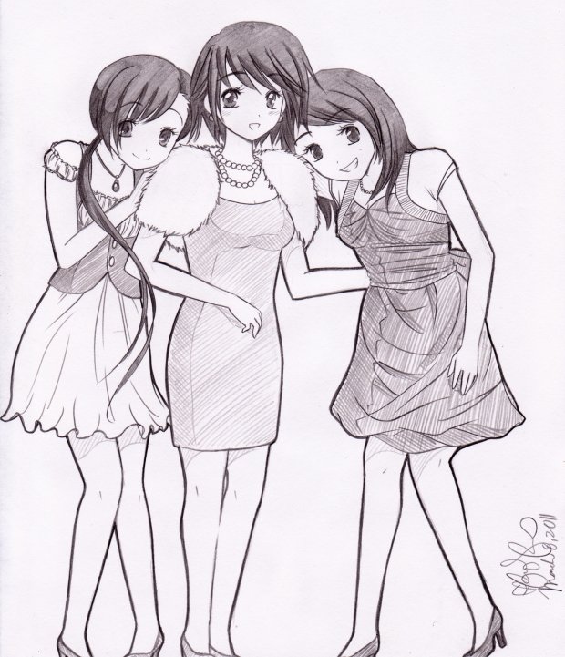 Amane, Kokoro, and Me