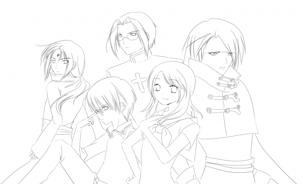 Favorite Guys OwO Lineart