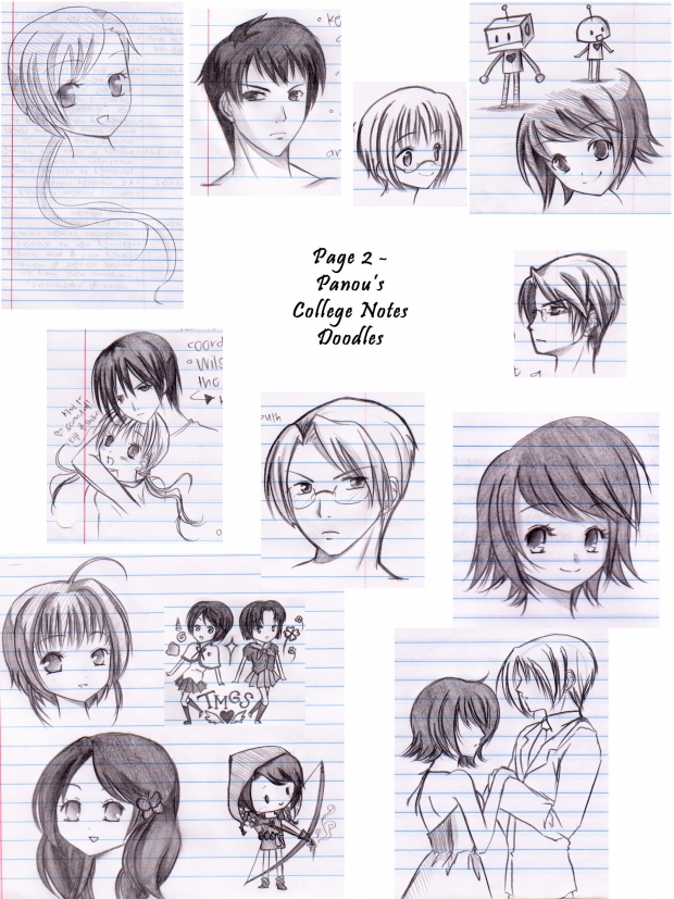 College Doodle Notes -- Pg 2