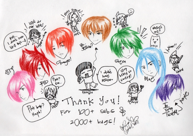 Rainbow of Gratitude... and Guys