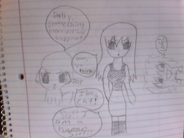 Uh oh....Uh...Sally...