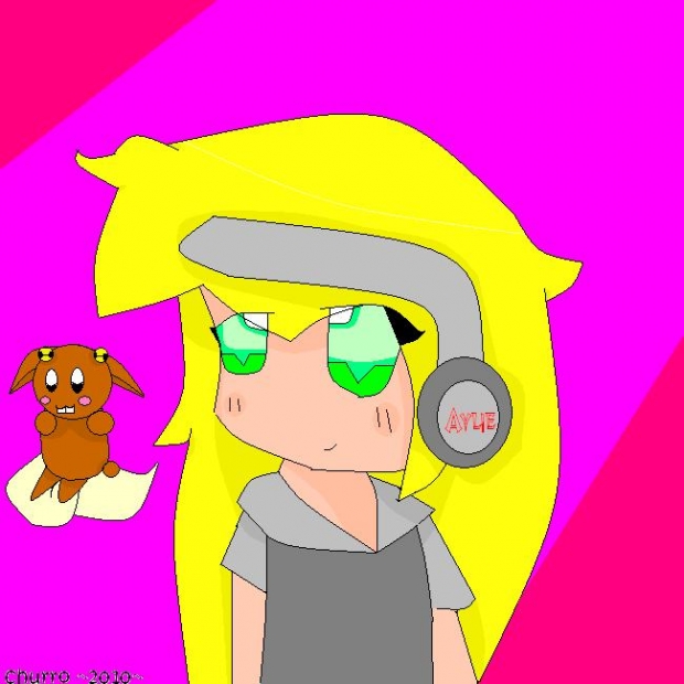 Aylie & Mr. Bunny... I guess...