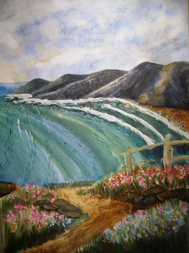 Sea Waves Painting