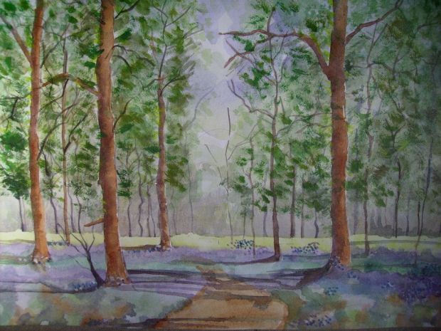 One tree painting