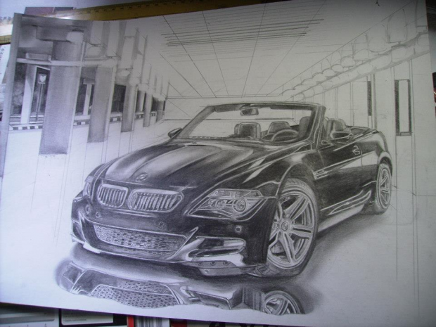Car Drawing 1: WIP