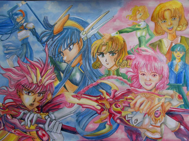 Magic Knight Rayearth Painting