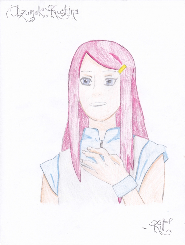 Uzumaki Kushina - Colored