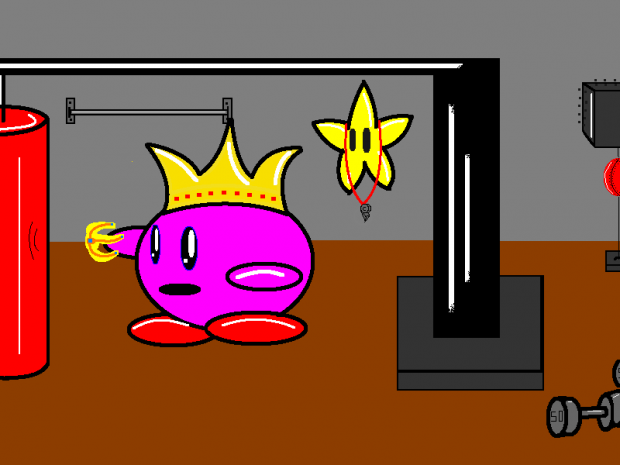 King Kirby's Workout Room