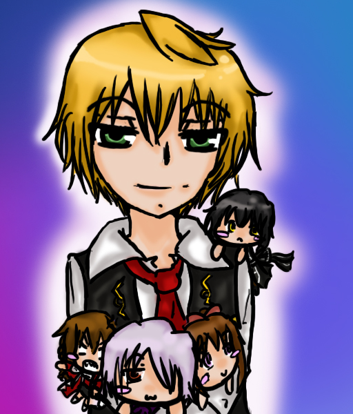 oz with chibi's x3
