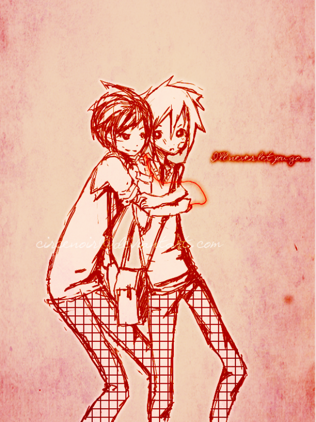 I'll never let you go...